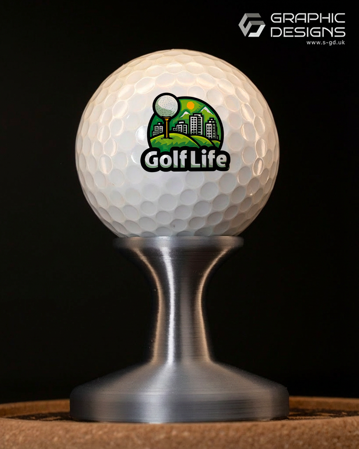 Custom Golf Balls – UV Printed Personalised Golf Balls – Photo / Logo Print – Unique Golf Gift